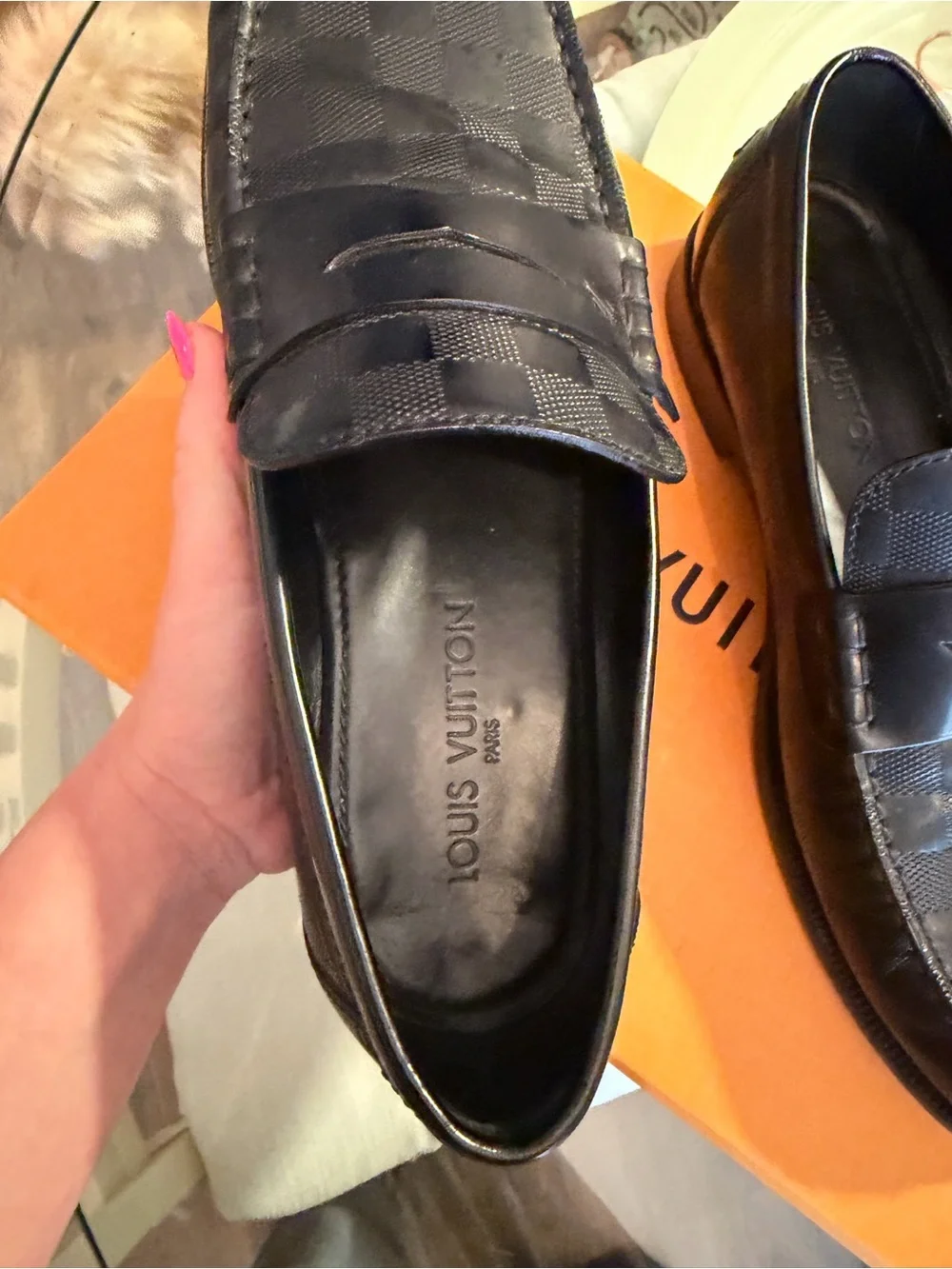 RARE Louis Vuitton INFINI Graduation loafers